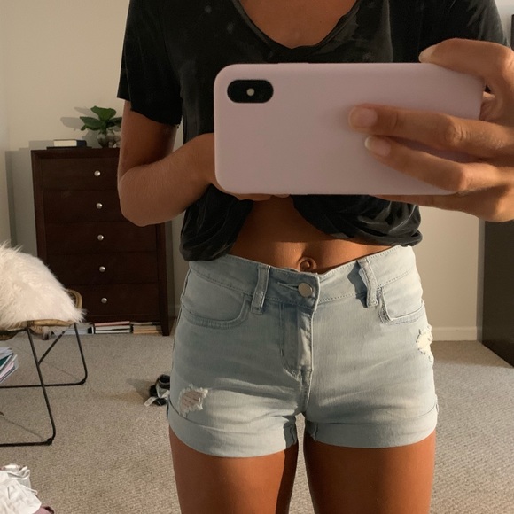 PacSun Pants - Pacsun High-Waisted Denim Shorts